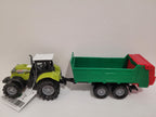 Tracteur et remorque - Vert