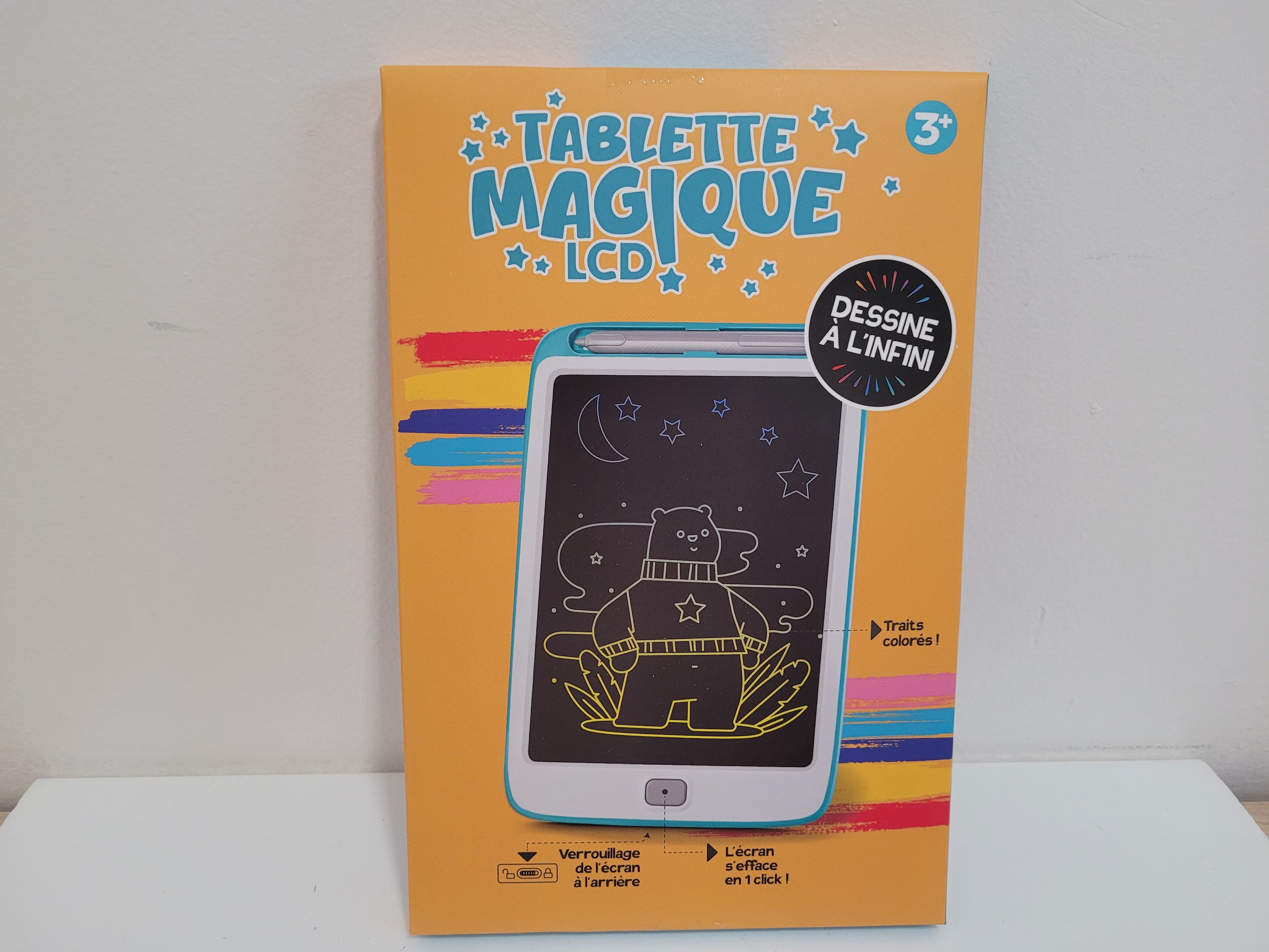 Tablette magique LCD - Jaune