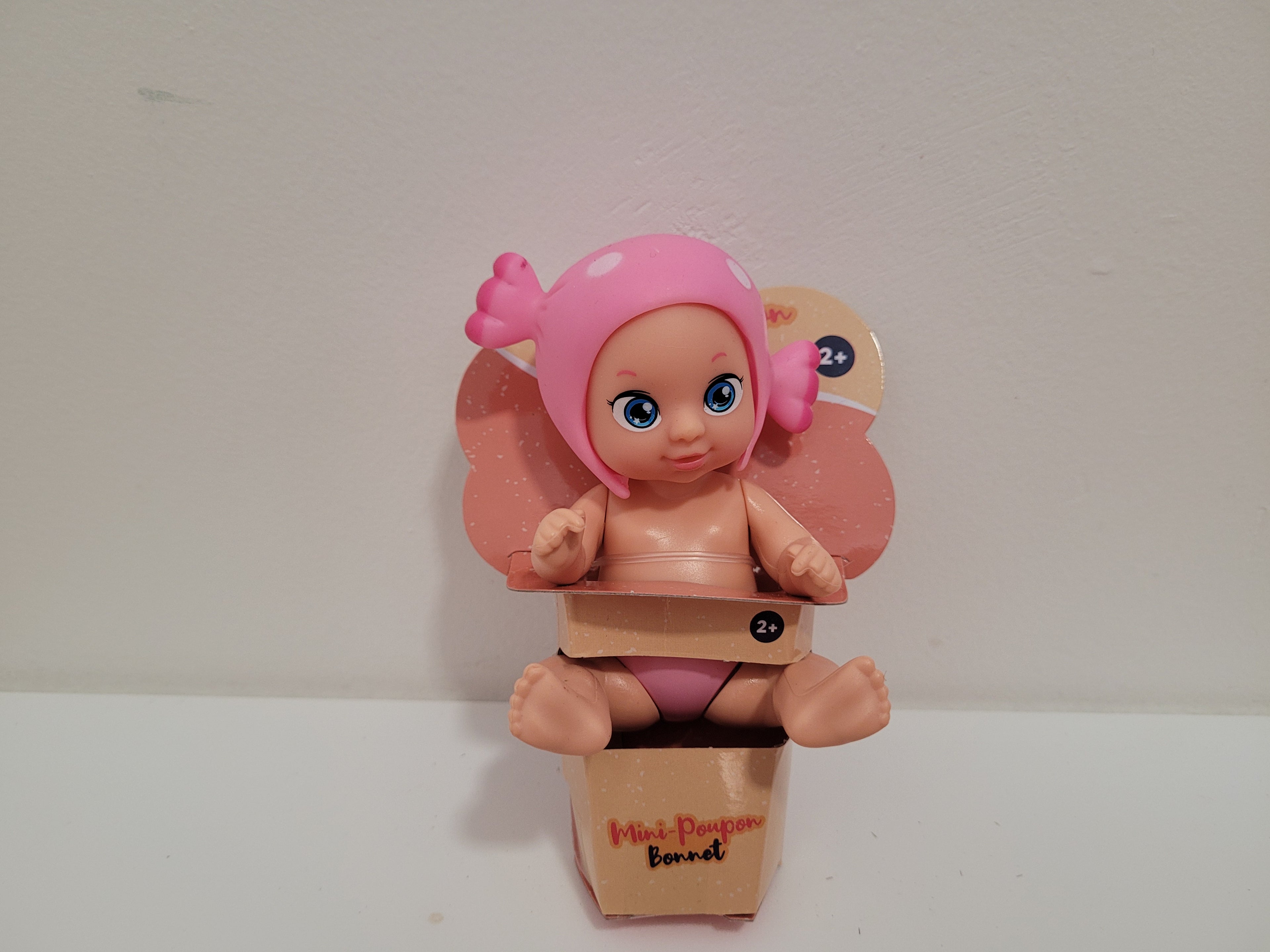 Mini poupon - Bonnet bonbon