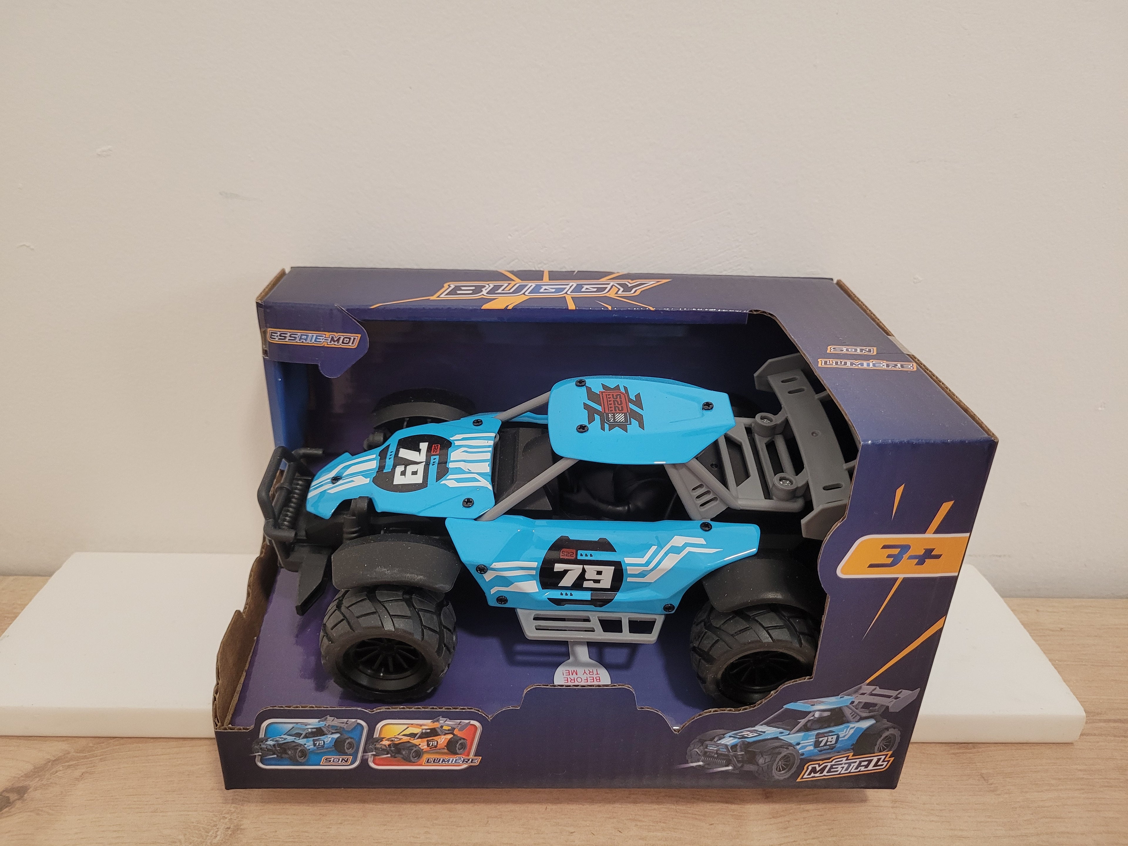 Buggy pilote - Bleu