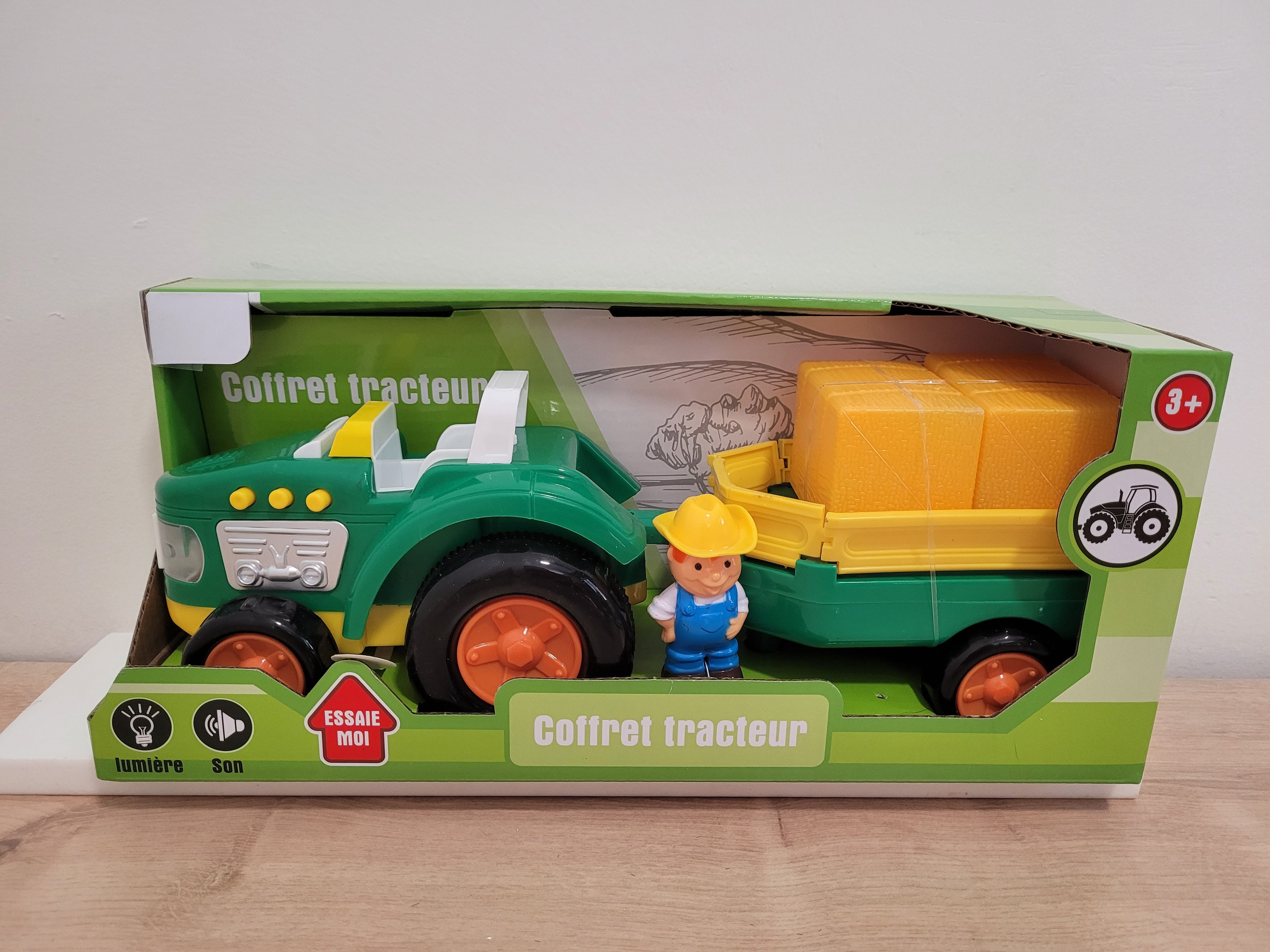 Tracteur son et lumière