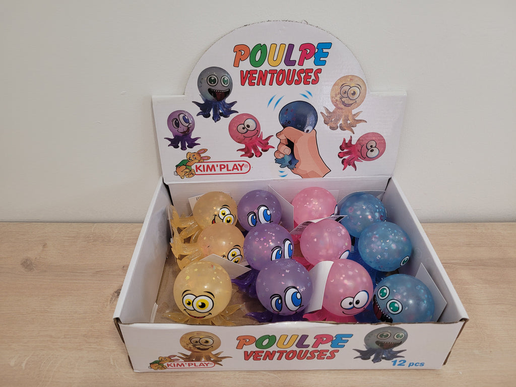 Poulpe ventouse - Bleu