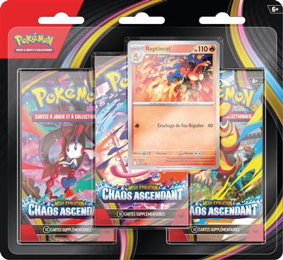 Tripack Pokemon ME04 Chaos Ascendant