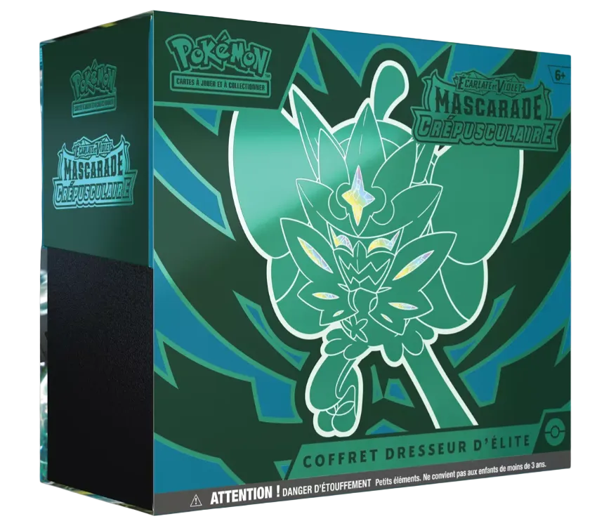 Pokemon EV06 : Mascarade Crépusculaire - Coffret dresseur d'élite (ETB)