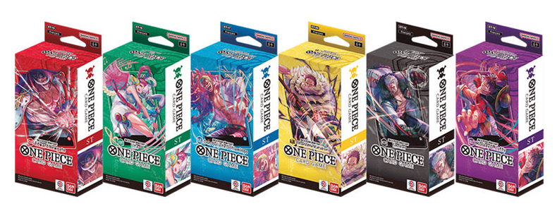 One Piece Display de 6 Starter Deck : ST-15/16/17/18/19/20