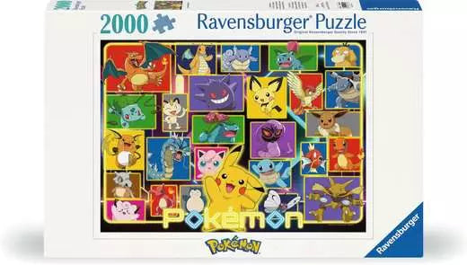 Puzzle 2000 pièces Pokemon