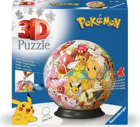 Puzzle 3D Pokemon
