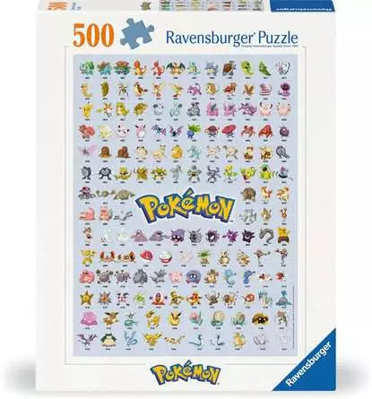 Puzzle 500 pièces Pokemon