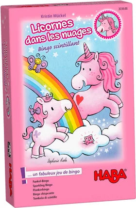Licornes dans les nuages - Bingo Scintillant
