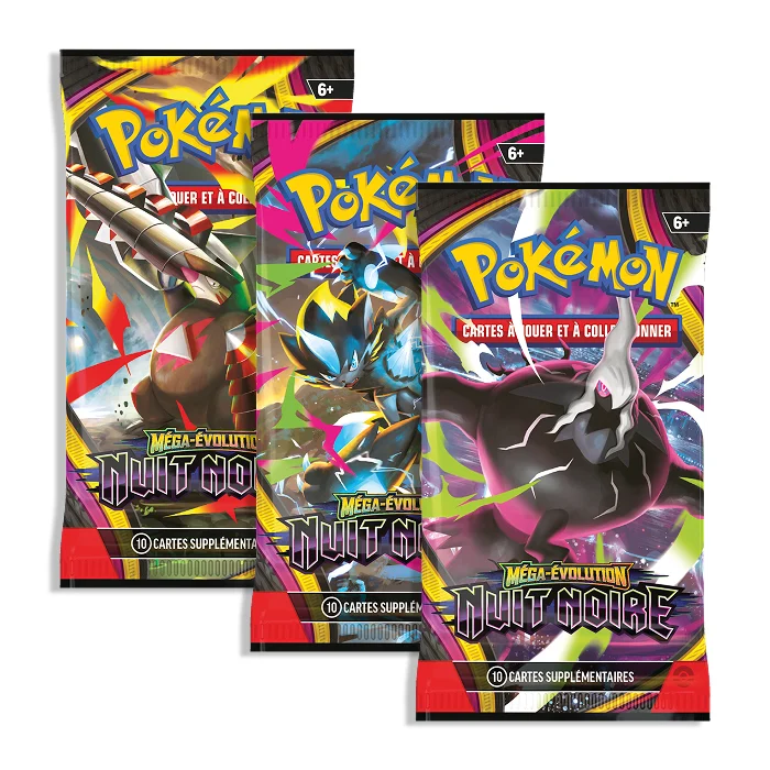 Booster Pokémon ME05 Nuit Noire