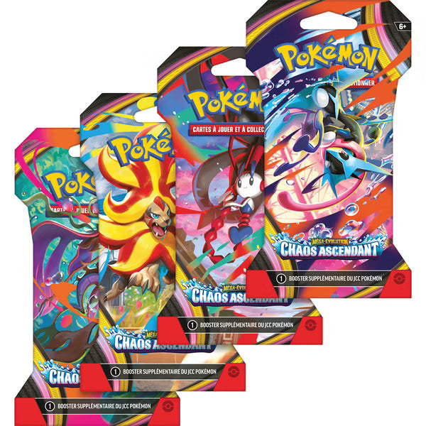 Booster Blister Pokémon ME04 Chaos Ascendant