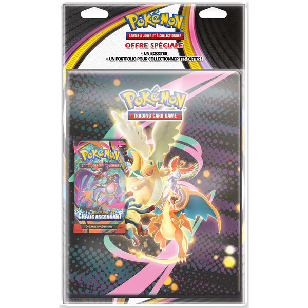 Classeur Pokémon + Booster ME04 Chaos Ascendant