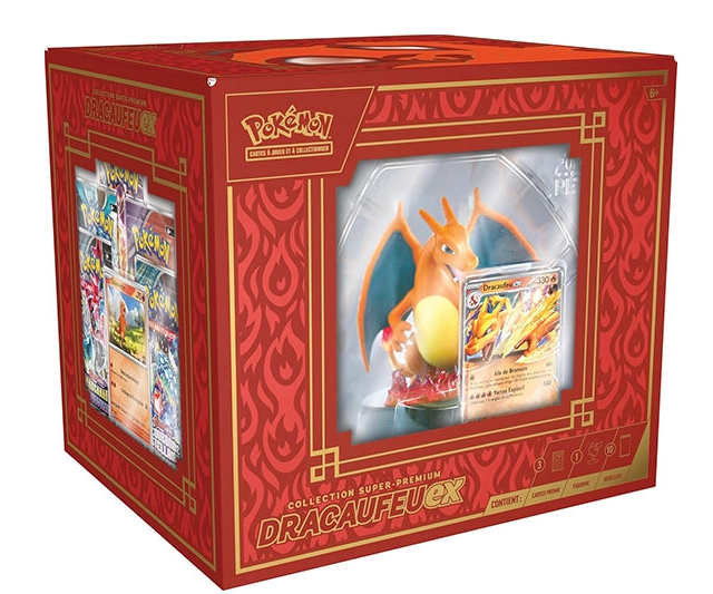 Coffret Pokémon collection Super-Premium Dracaufeu ex