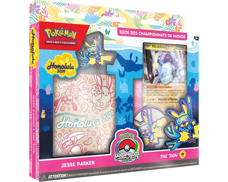 Pokemon Deck Des Championnats Du Monde 2024 Jesse Parker – The ‘Don’ (Miraidon ex)