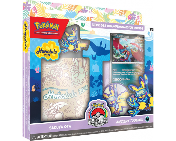 Pokemon Deck Des Championnats Du Monde 2024 Sakuya Ota – Ancient Toolbox (Rugit-Lune)