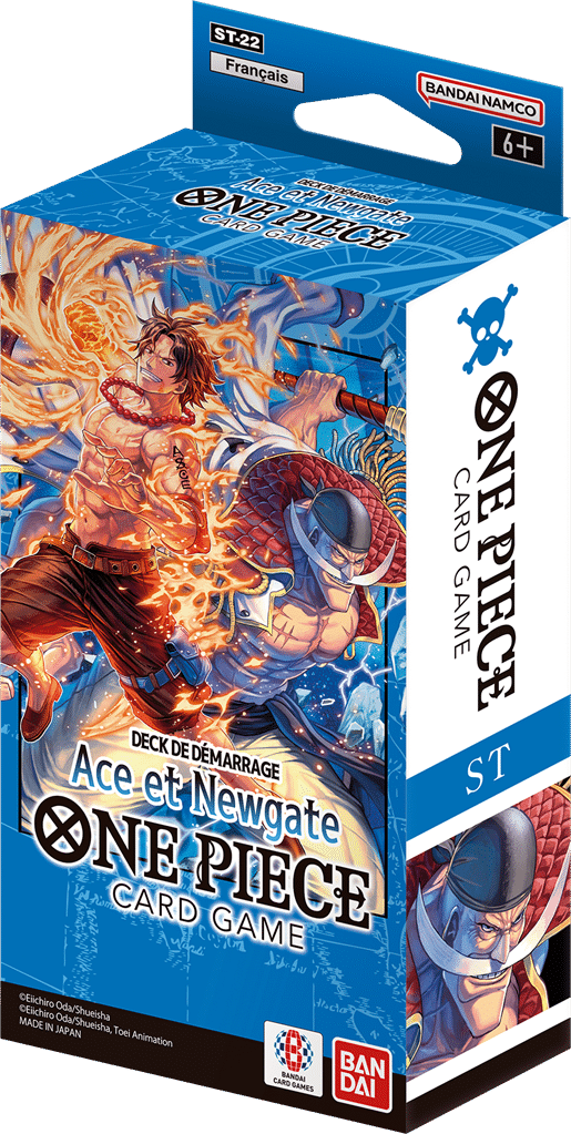 One-Piece Deck de démarrage ACE et NEWGATE ST22
