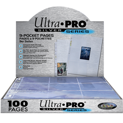 Ultra PRO : feuille de classeur Silver