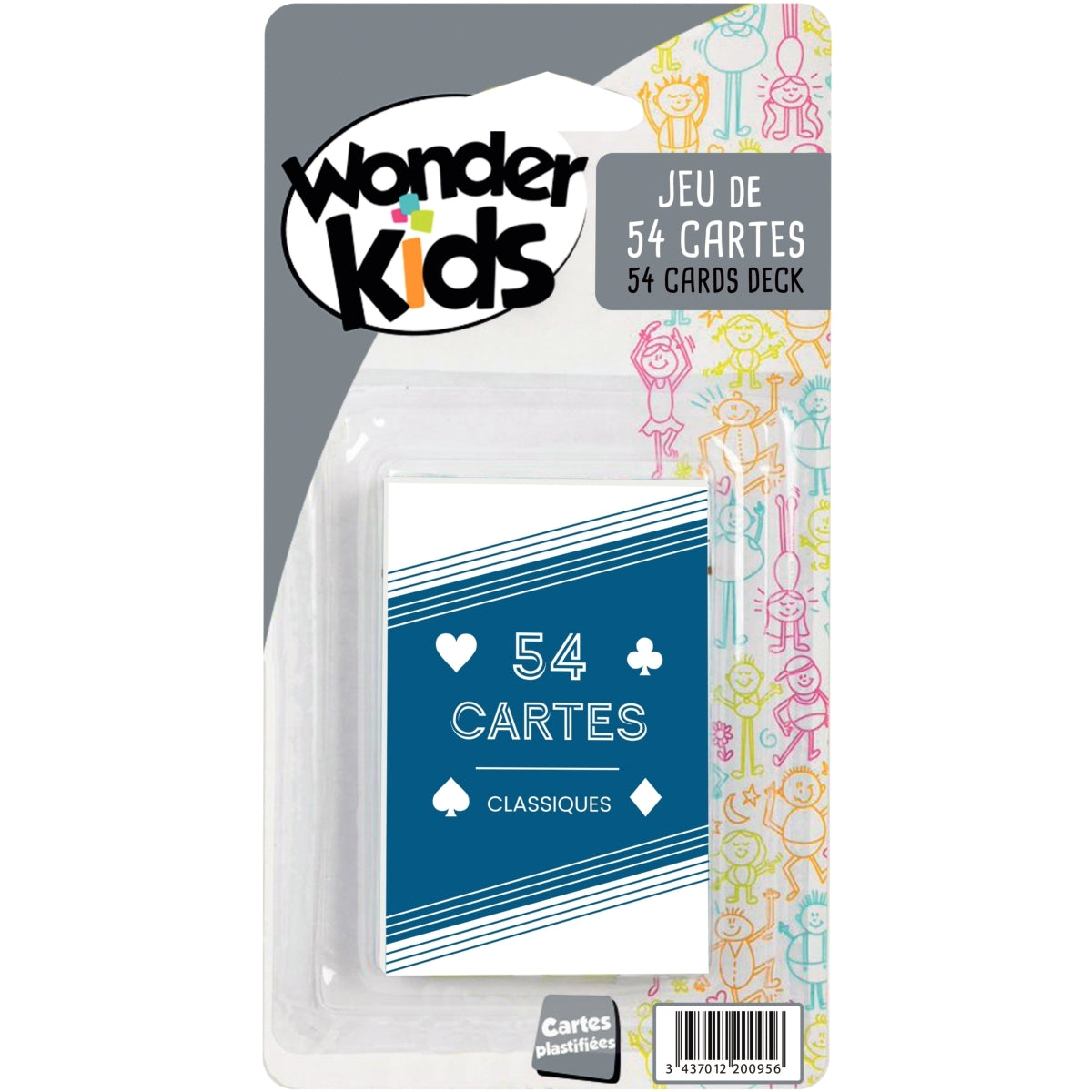 Jeu de 54 cartes