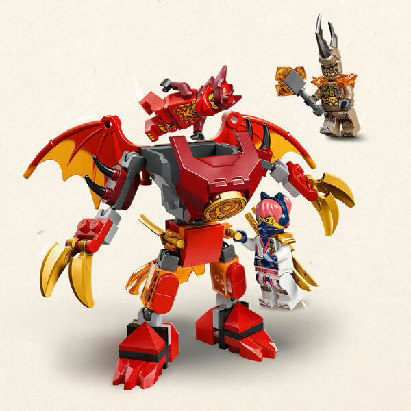 LEGO Ninjago 71851 - Pack de combat : le robot dragon de Kai
