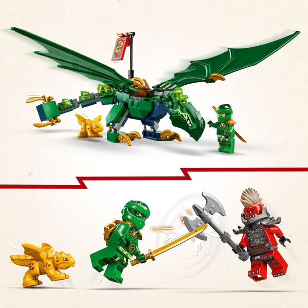 LEGO Ninjago 71829 - Le dragon vert de la forêt de Lloyd