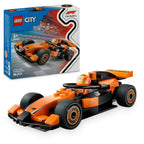 LEGO City 60442 - Voiture de course McLaren avec pilote de F1
