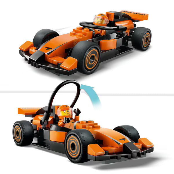 LEGO City 60442 - Voiture de course McLaren avec pilote de F1