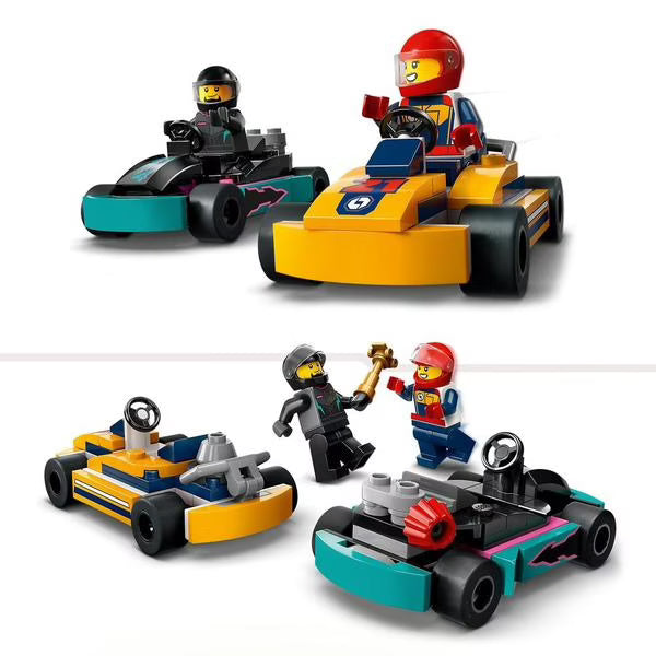 LEGO City 60400 - Les Karts et les Pilotes de Course