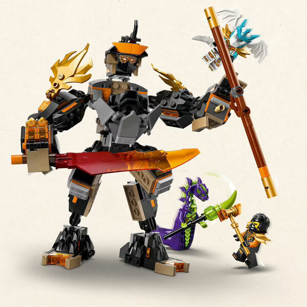 LEGO Ninjago 71854 - La mission du robot Cole et du dragon Zane