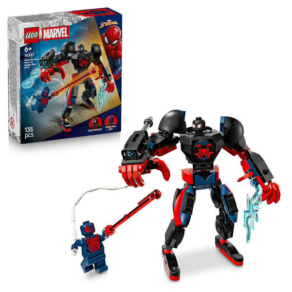 LEGO Super Heroes 76337 - Le robot de Miles Morales contre Spider-Man 2099