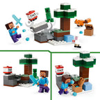 LEGO Minecraft 21583 - Les aventures de Steve dans la taïga