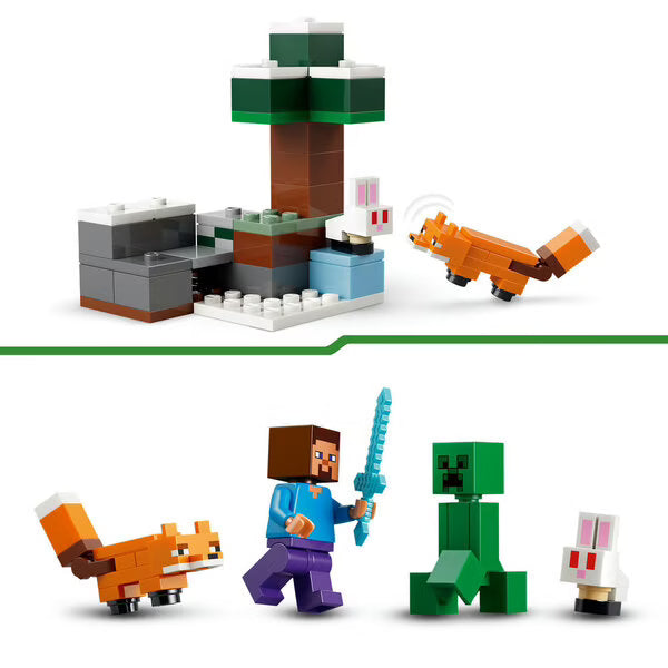 LEGO Minecraft 21583 - Les aventures de Steve dans la taïga