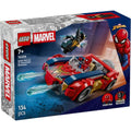 LEGO Super Heroes 76336 - Spider-Man et sa voiture contre Wolverine vénomisé