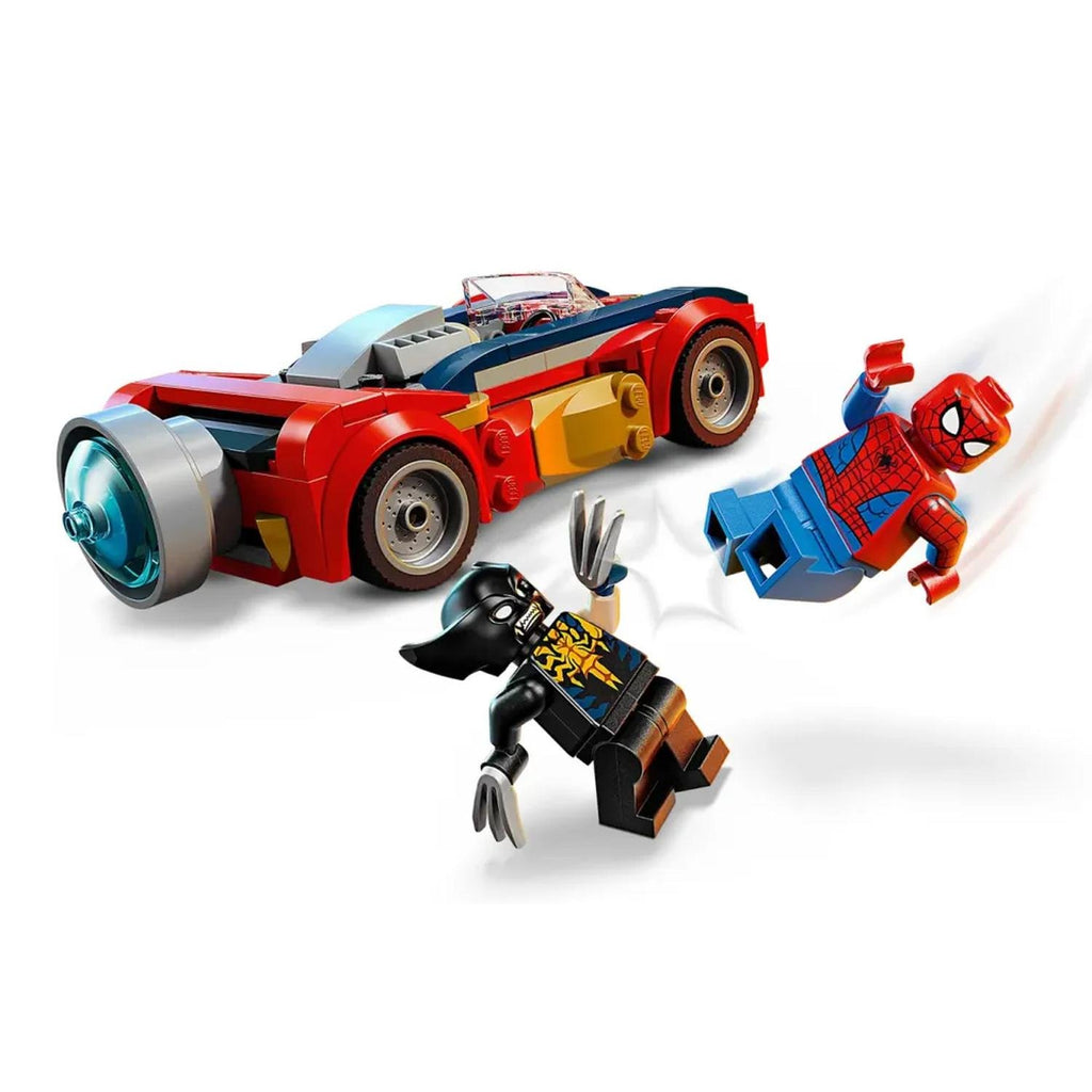 LEGO Super Heroes 76336 - Spider-Man et sa voiture contre Wolverine vénomisé