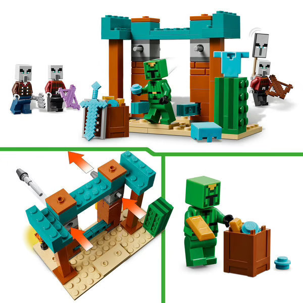 LEGO Minecraft - La Patrouille d'Illageois de Désert 21267