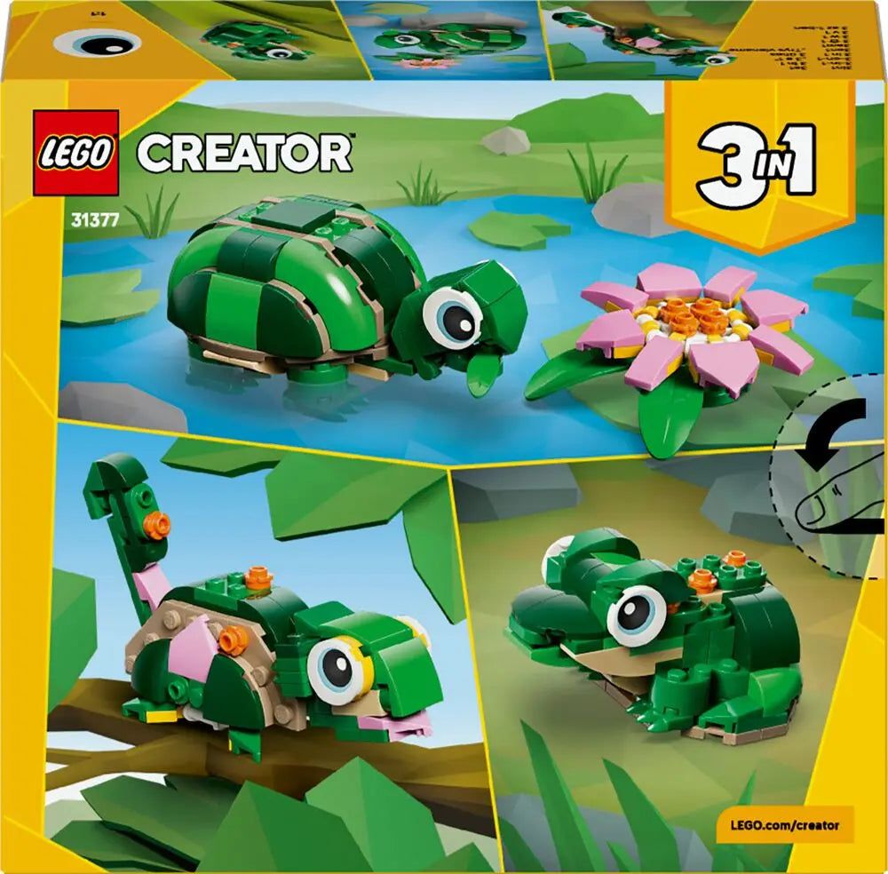 LEGO Creator - La tortue et la fleur de nénuphar