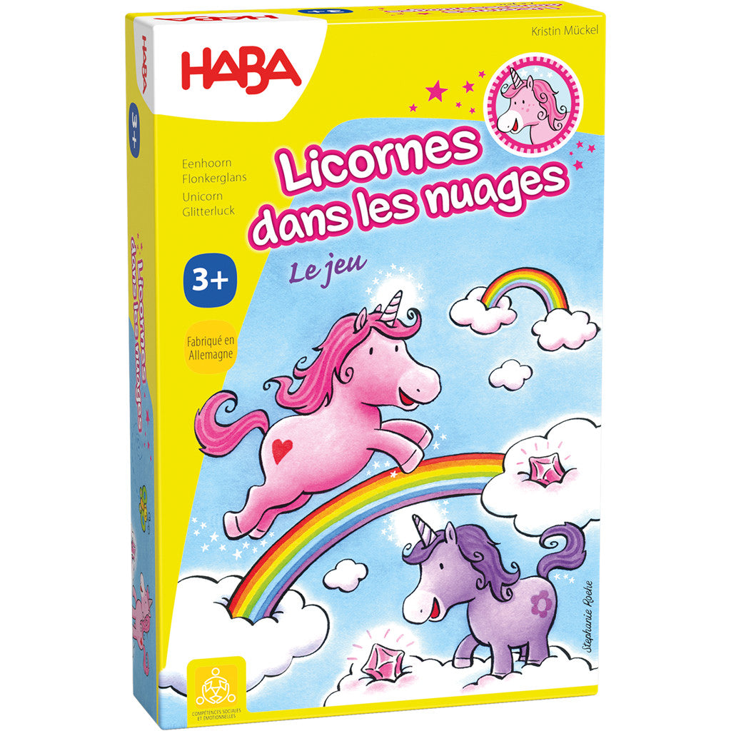 Licornes dans les nuages