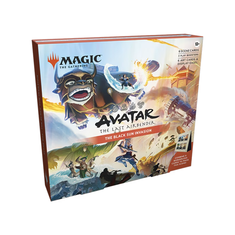 Magic The Gathering Scene Box - Avatar le dernier maître de l'air - The black sun invasion
