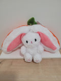 Peluche Lapin Reversible - Carotte