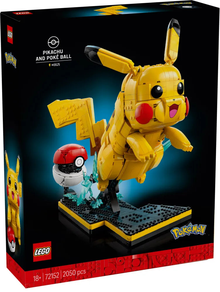Lego Pokemon 72152 - Pikachu et Poké ball