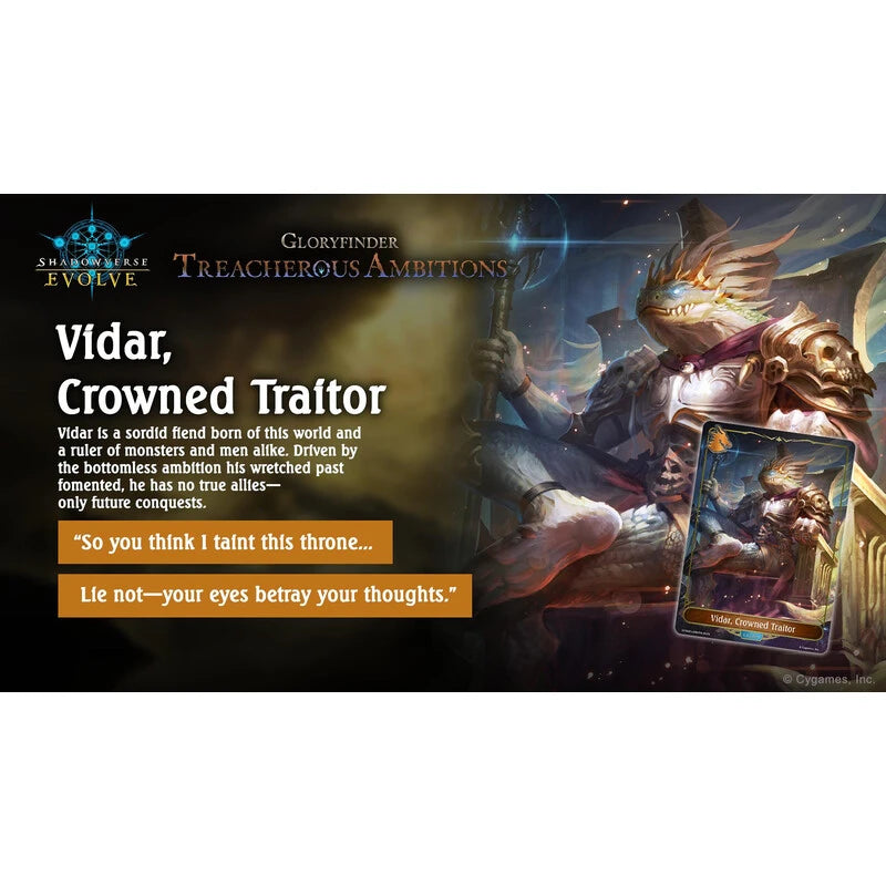 Starter Deck Gloryfinder - GFD02 Treacherous Ambitions - Shadowverse Evolve (eng)