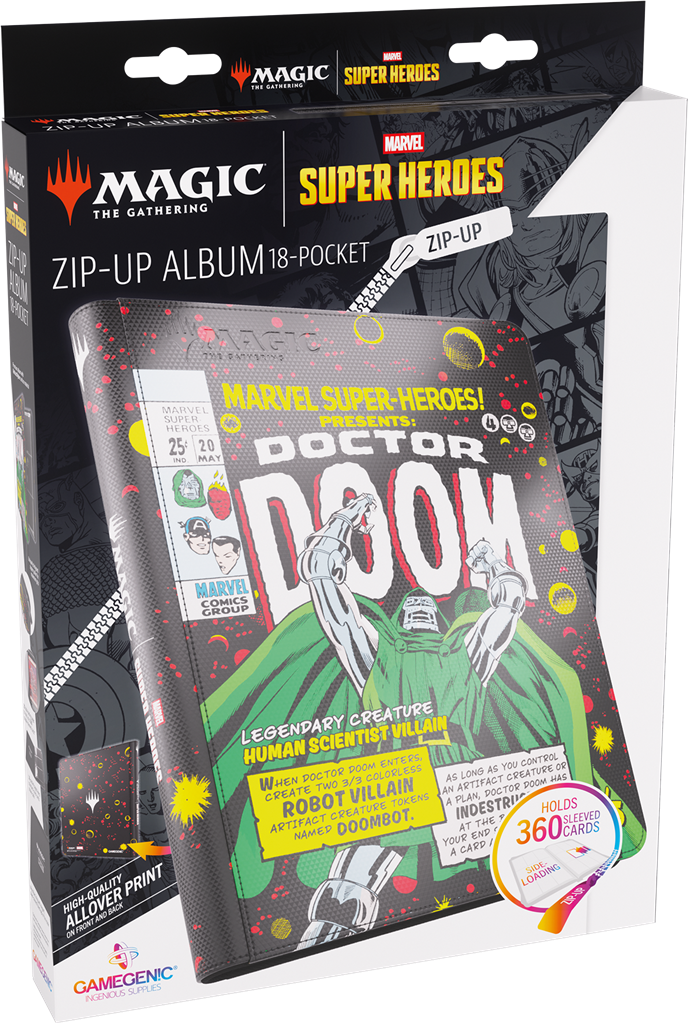 Classeur à zip Magic The Gathering - Doctor Doom