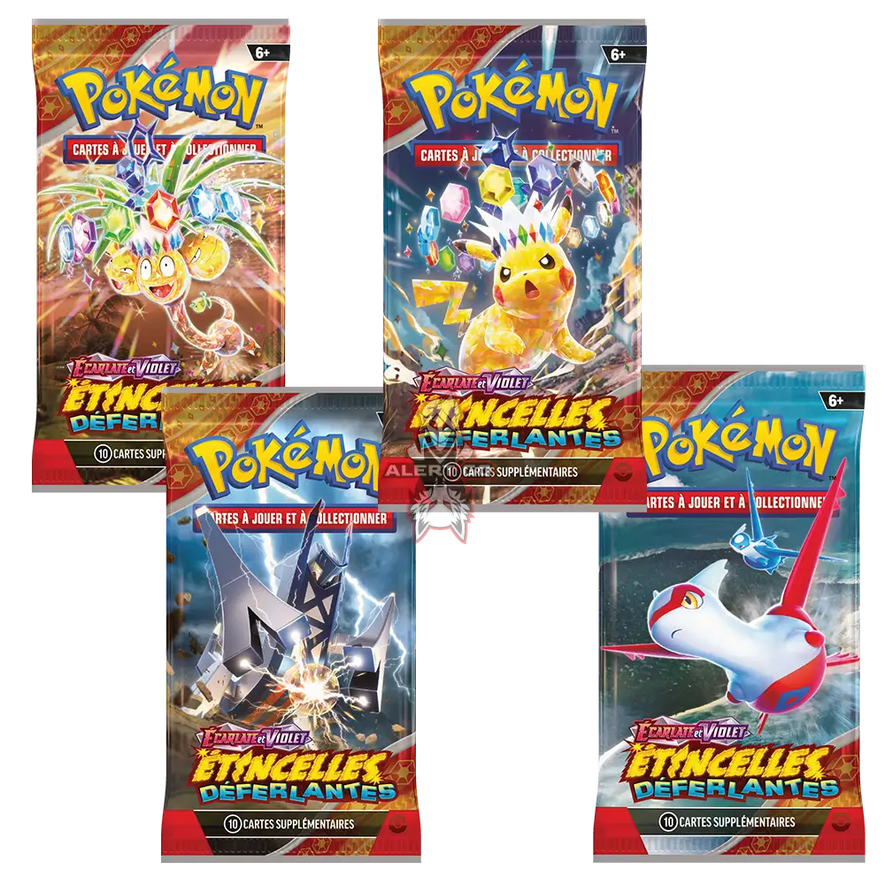 Booster Pokémon EV08 Écarlate et Violet - Étincelles Déferlantes
