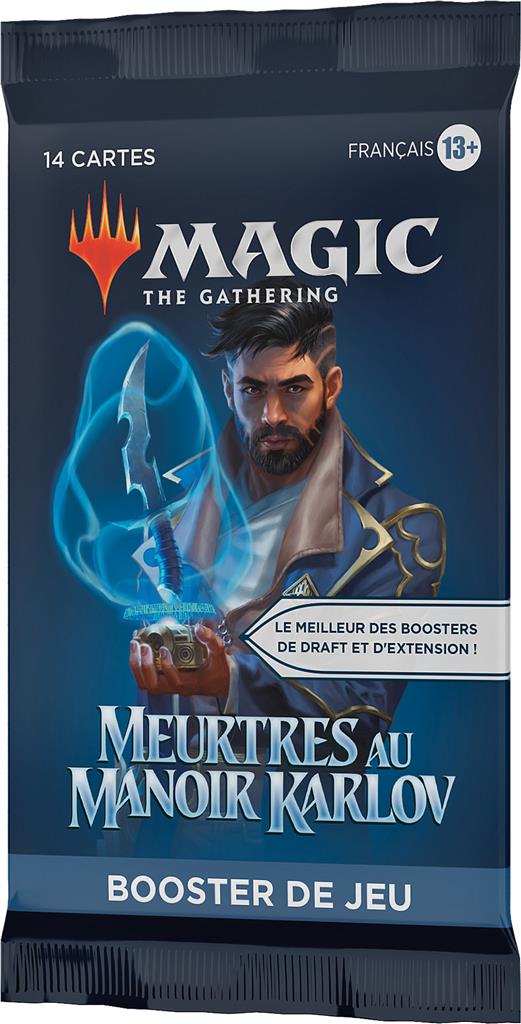 Magic The Gatherind display - Meurtres au manoir Karlov boosters de jeu