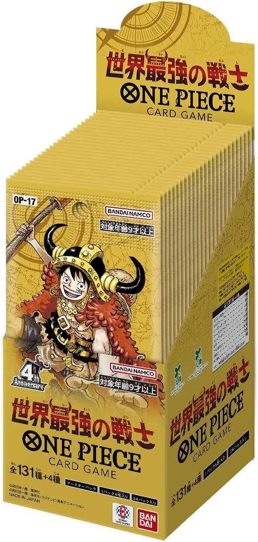 ONE PIECE OP-17 Booster Box - The World's Strongest Warriors