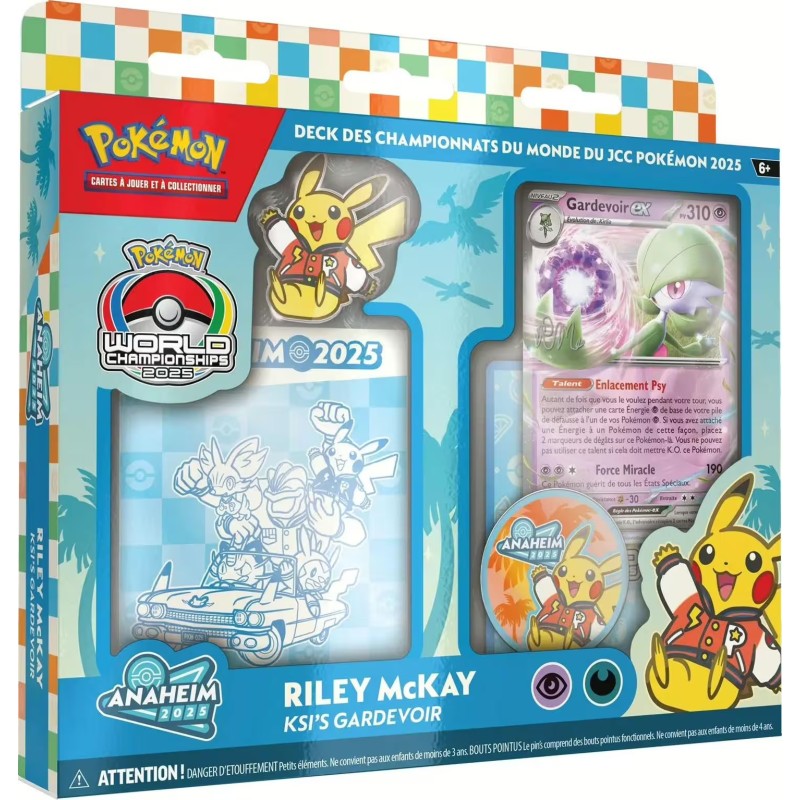 Pokémon Deck des championnats du monde Anaheim 2025 - Riley McKay