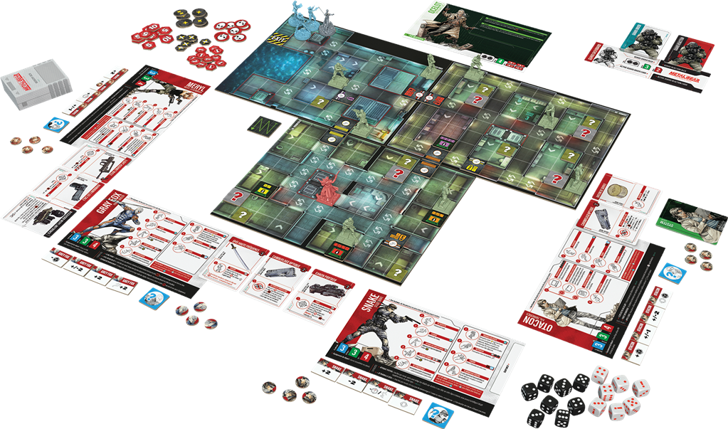 Metal Gear Solid - Le jeu de plateau