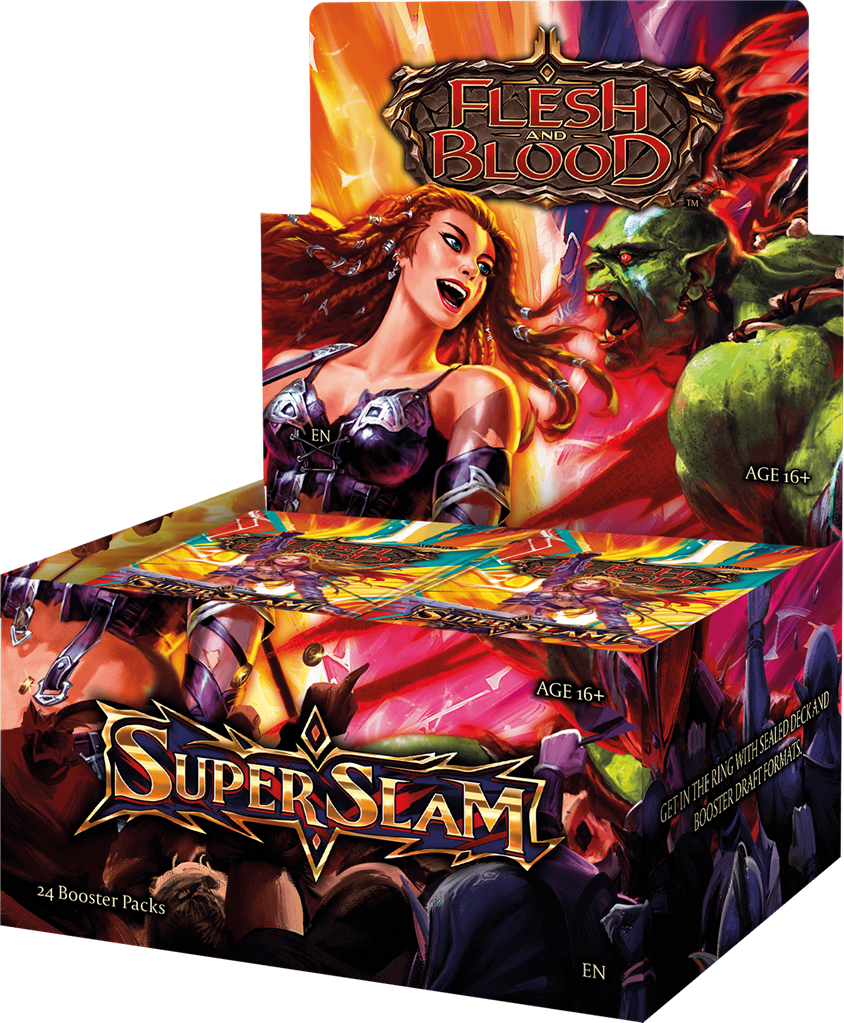 Display scellé Flesh & Blood - Super Slam (eng)
