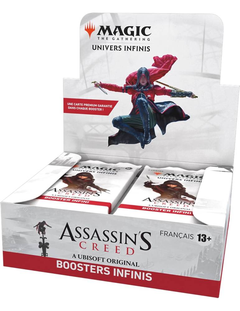 Magic The Gathering display - Assassin’s Creed Univers Infini boosters infinis