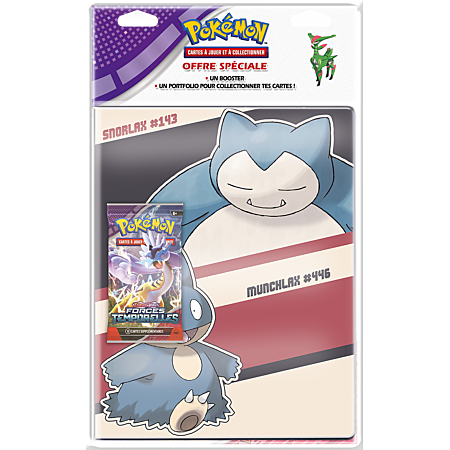 Classeur Pokémon + Booster Écarlate et Violet - Forces Temporelles