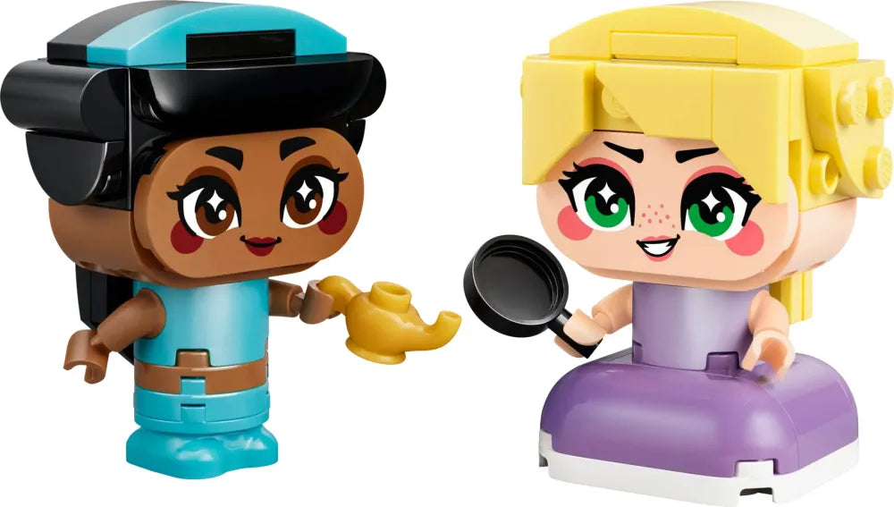 Lego Disney 43303 - Jasmine et Raiponce miniatures